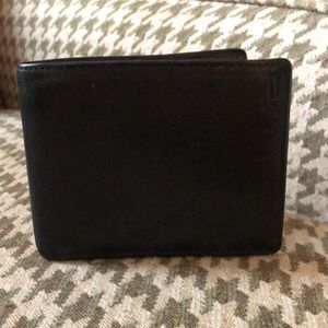Hartmann Black Leather Wallet